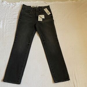 ROBERTO RODRÍGUEZ  Women's Straight-Leg Black Jeans